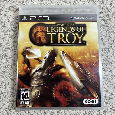 Warriors: Legends of Troy (Sony PlayStation 3, 2011) PS3 Brand New & Sealed