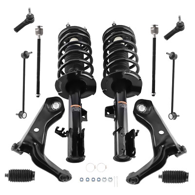 Front Complete Struts+ Lower Control Arms for 05-09 Ford Escape Mariner Tribute