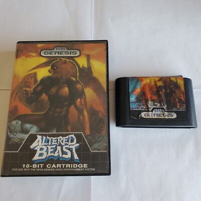 Altered Beast (Sega Genesis, 1989) TESTED & WORKING.