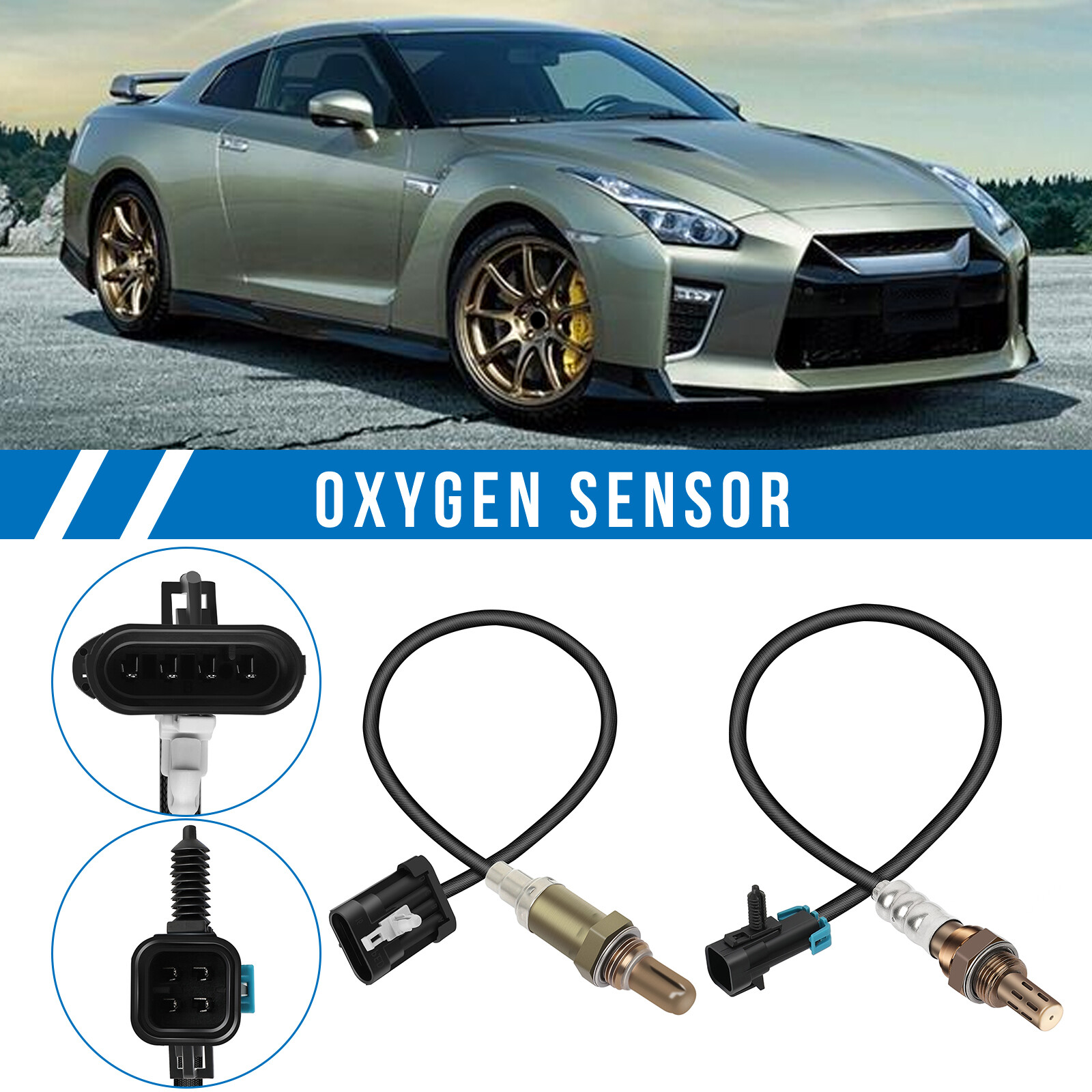 234-4012 234-4018 O2 Oxygen Sensor Upstream Downstream For 1999 2000 2001 2002 Chevrolet Silverado Tahoe GMC Sierra 1500 Lambda
