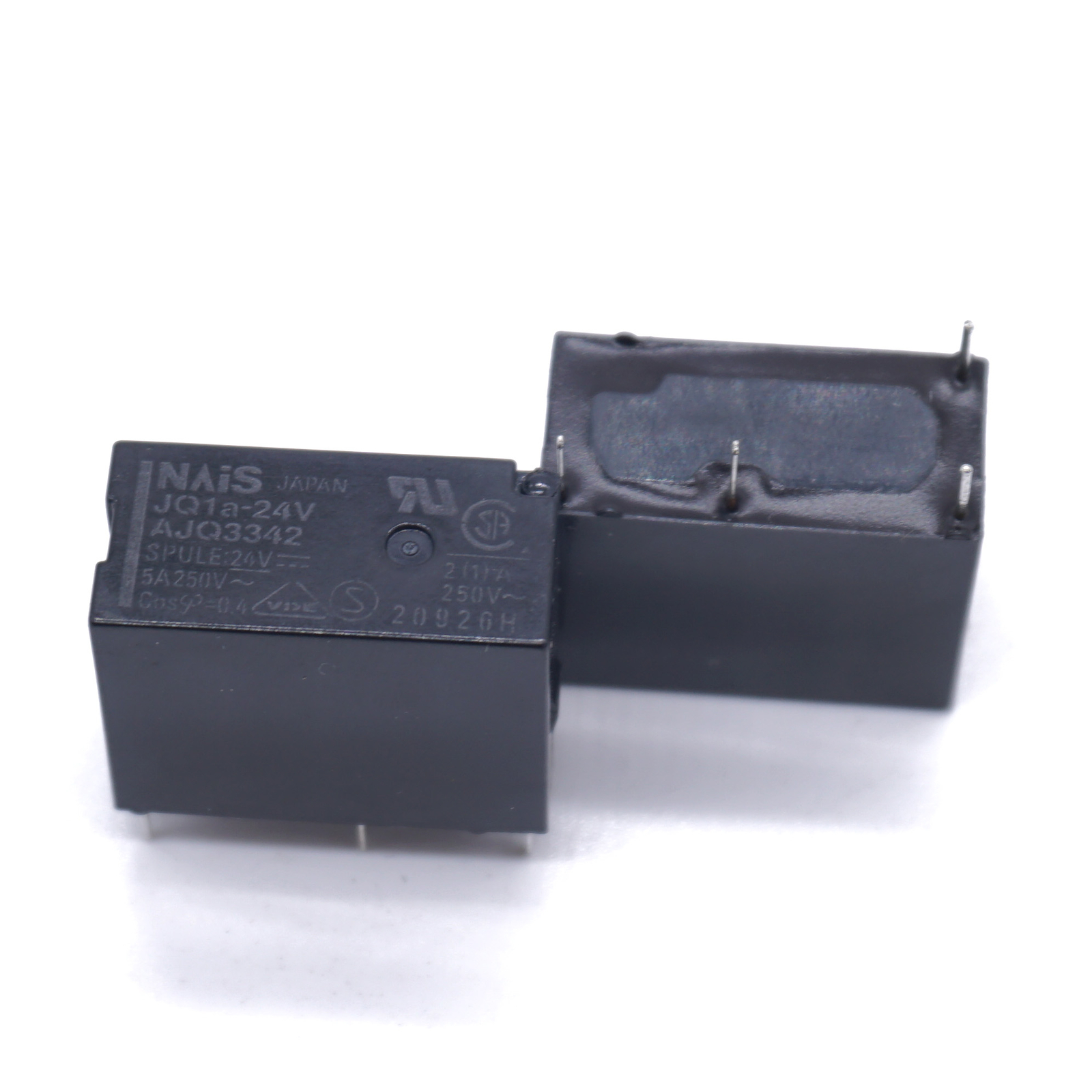 JQ1a-24V AJQ3342 NAIS Power Relay 5A 24VDC 5 Pin (Pack of 5) | eBay