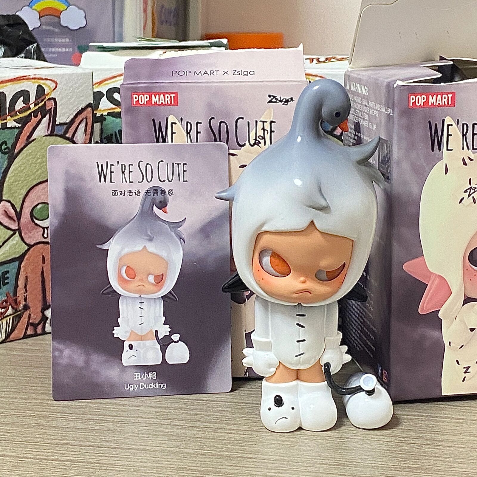 POP MART X ZSIGA We're So Cute The Ugly Duckling Blind Box