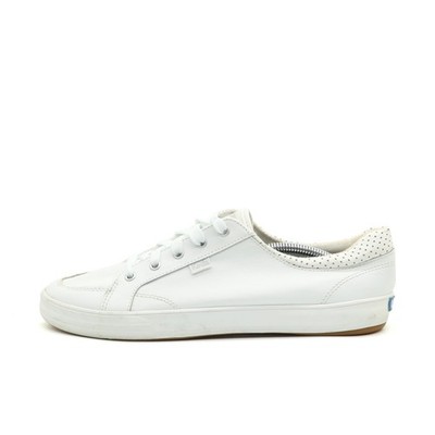 Keds Damen WH64720 Schuh weiß Leder Low-Top atmungsaktiv Sneaker EU 40.5