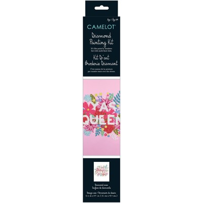 Camelot Dotz Diamond Art Kit 12.6''X15.9''-Yas Queen