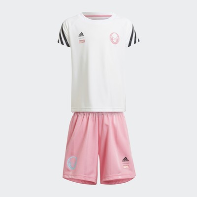 

Летний комплект adidas x Marvels Ghost Spider, White / bliss pink / black
