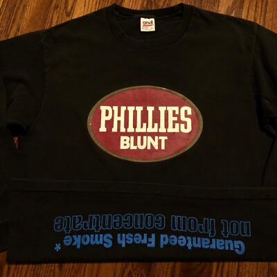 1992 long sleeve NFC Futura Stash Gerb PHILLIES BLUNT vtg
