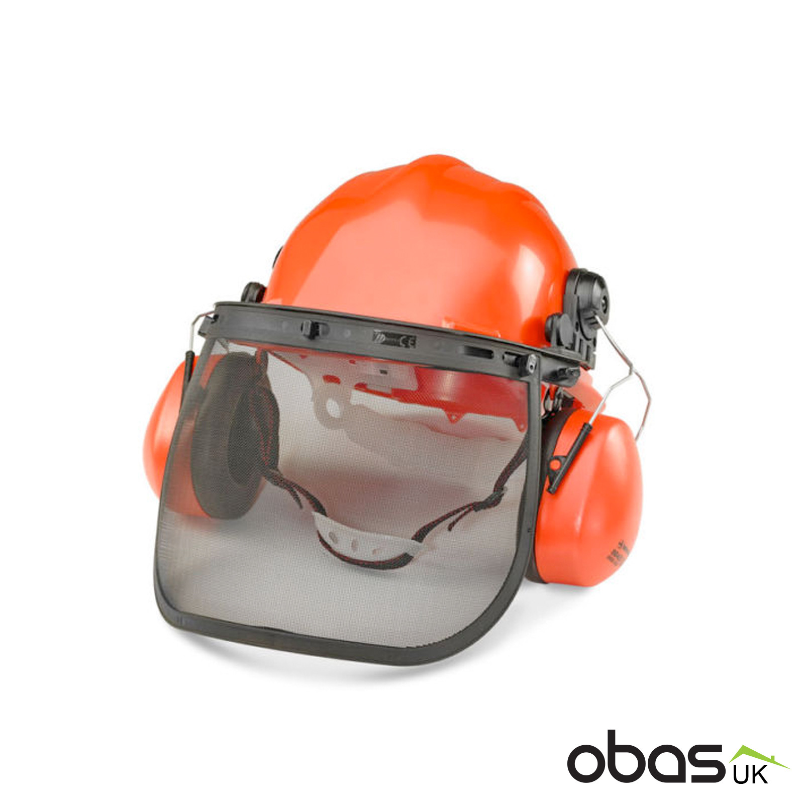 hard hats with visor and ear defenders