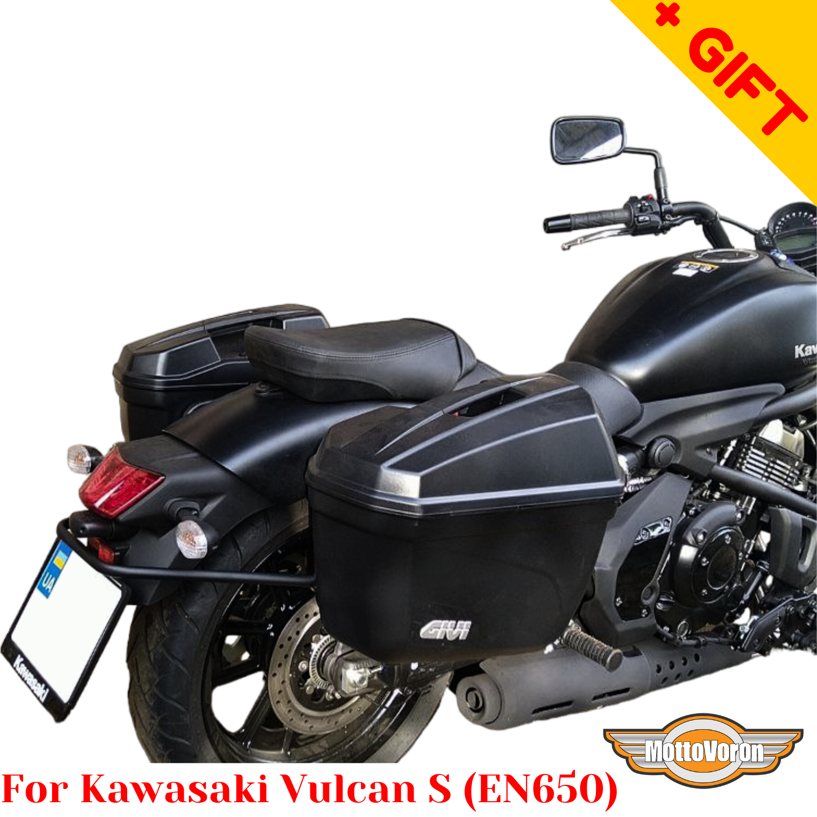 For Kawasaki Vulcan S 650 Side carriers Vulcan s EN650 Pannier