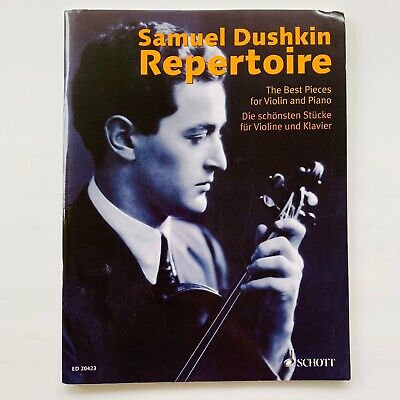 Samuel Dushkin Repertoire For Violin And Piano - Paperback Book -Germain English