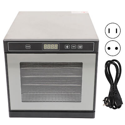 Food Dehydrator Freeze Dryer 6 Trays Dryer Machine W/Temperature Control