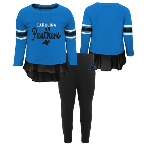 Outerstuff Мини-комплект для девочек NFL Little Girls (4–6X) Carolina Panthers