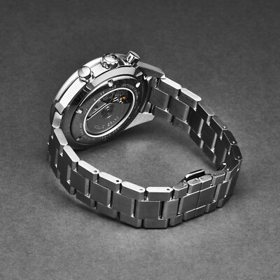 Pre-owned Louis Erard Louiserard Sportive, M, S/s, Sil Chrno-d,s/s-b,m A