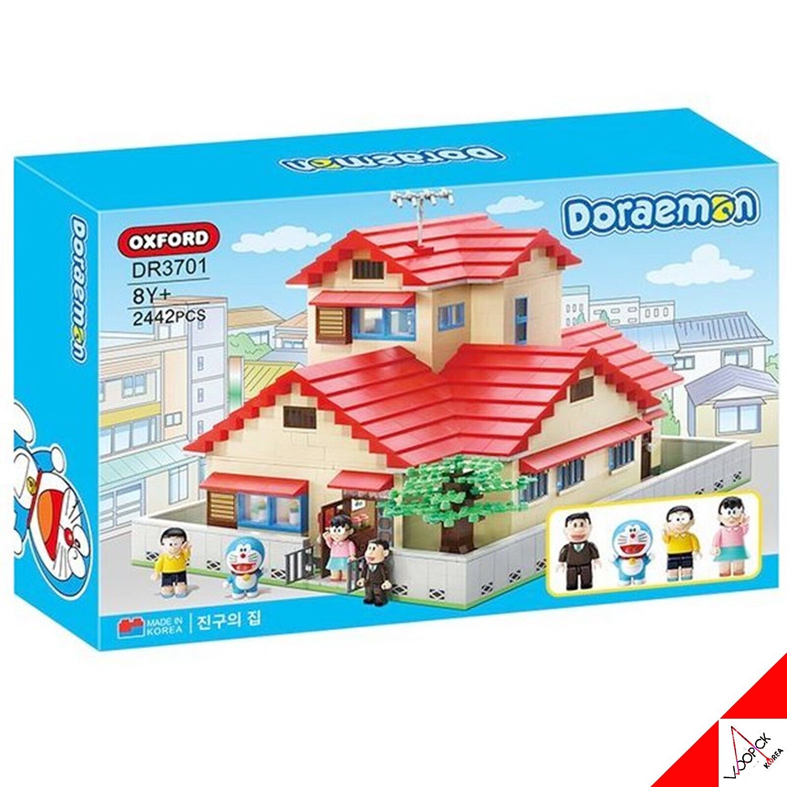 Oxford 2023 Doraemon Nobi Nobita HOUSE Brick Block Assembly Oxford 2023 Doraemon Nobi Nobita HOUSE Brick Block Assembly