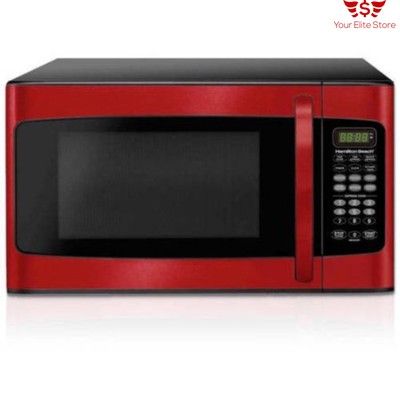 Hamilton Beach 1.1 cu FT Kitchen Microwave Oven 1000W LED...