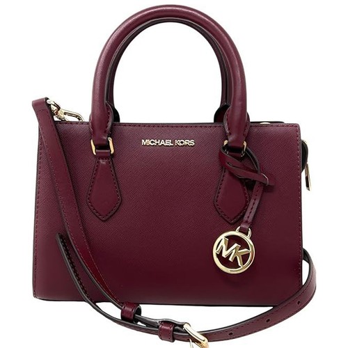 Michael Kors Sheila Small Faux Saffiano Leather Satchel
