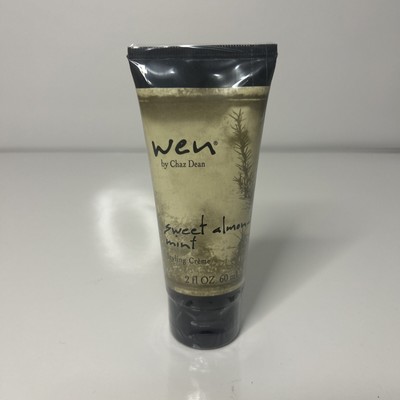 NEW Sealed Wen By Chaz Dean Sweet Almond Mint Styling Crème 2oz  60mL