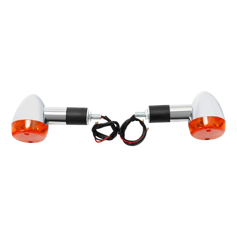 4PCS Turn Signals Lights Fit For Kawasaki Vulcan 750 800 900 1500 1600 1700 2000