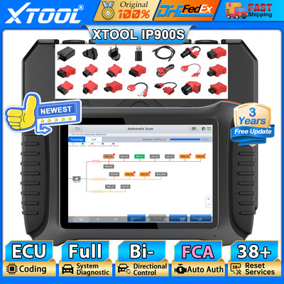 XTOOL INPLUS IP900S Full System Car Diagnostic Bidirectional E/CU Coding Tool