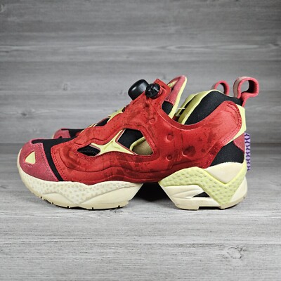 Reebok Street Fighter Instapump Fury Men's US 5.5 Red Black Zangief Slip Pump OG