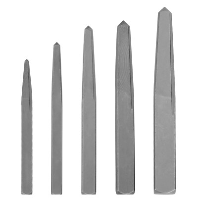 5 Pcs/ Set Straight Fluted Screw Extractor Drill Square Easy Out Extraction Tool