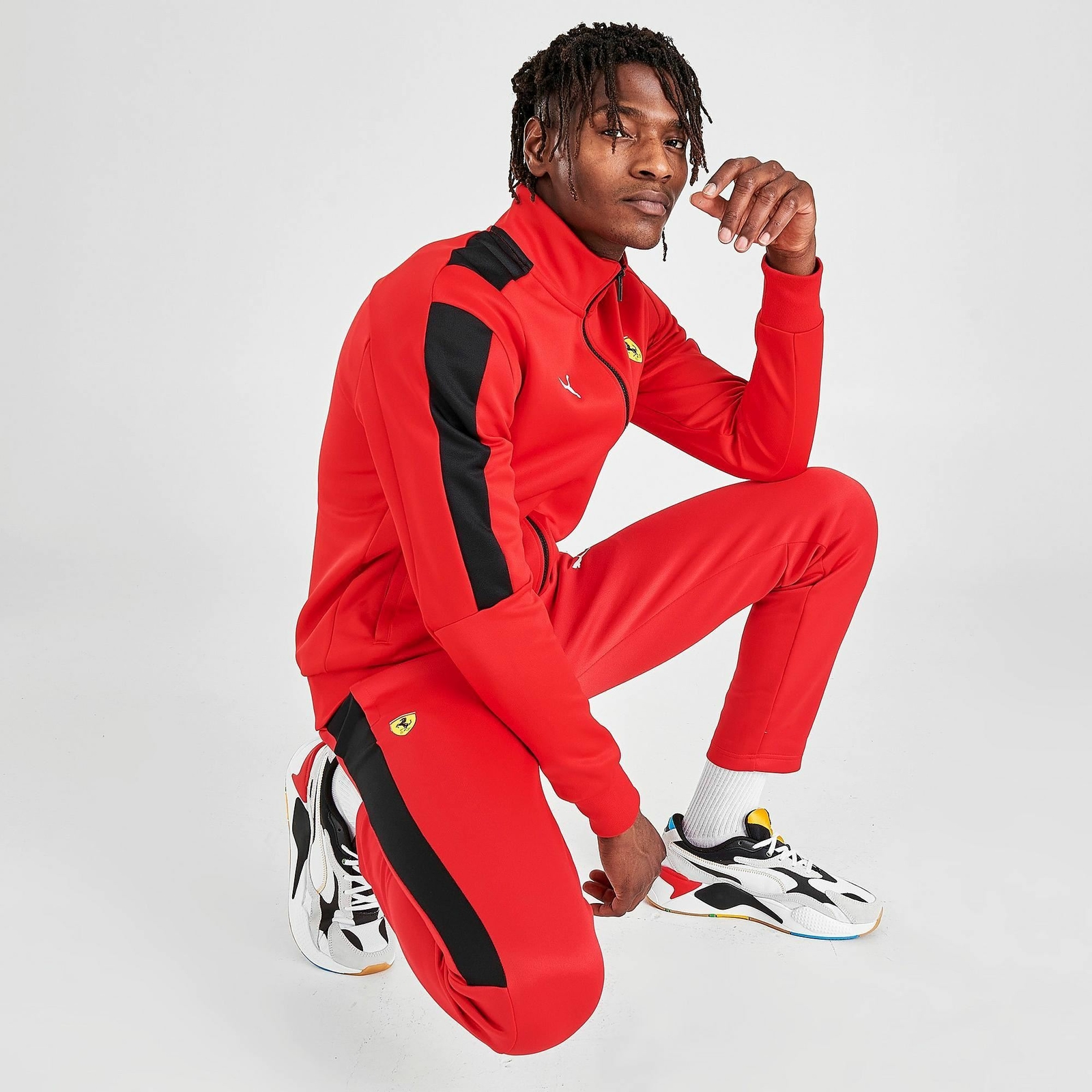 Mens Puma Ferrari Race T7 Track Pants 