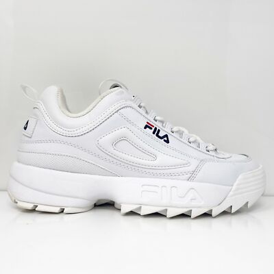 

Fila Womens Disruptor 2 Premium 5FM00002-125 Белая повседневная обувь Кроссовки Размер 9.5, Белый, Disruptor 2 Premium