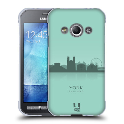 HEAD CASE DESIGNS LANDMARK SILHOUETTES - UK SOFT GEL CASE FOR SAMSUNG PHONES 4