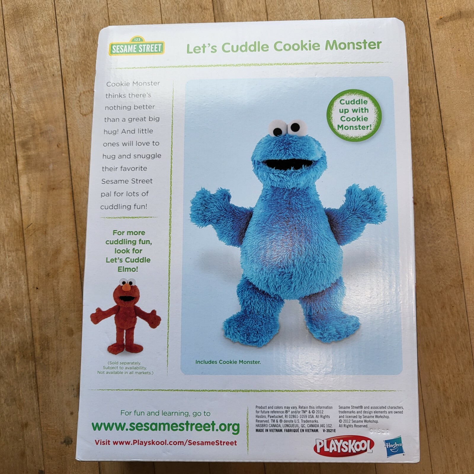 playskool cookie monster
