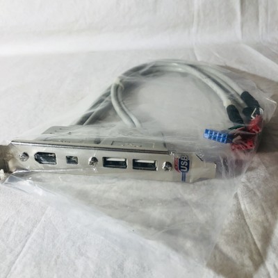 Dual  USB 2.0 And Dual FireWire PCI Expansion Port module