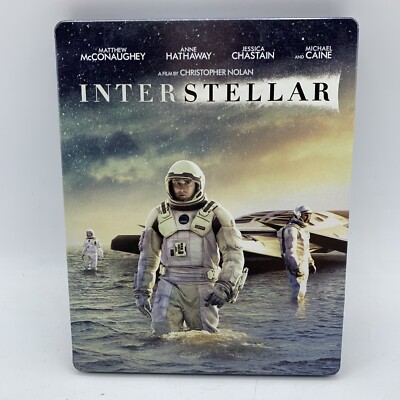 Interstellar (Blu-ray + DVD, Steelbook, 2014) No Film Cell