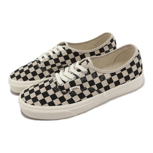

Мужская повседневная обувь Vans Authentic Beige Black Checkerboard VN0A5KRD705, Бежевый, Authentic
