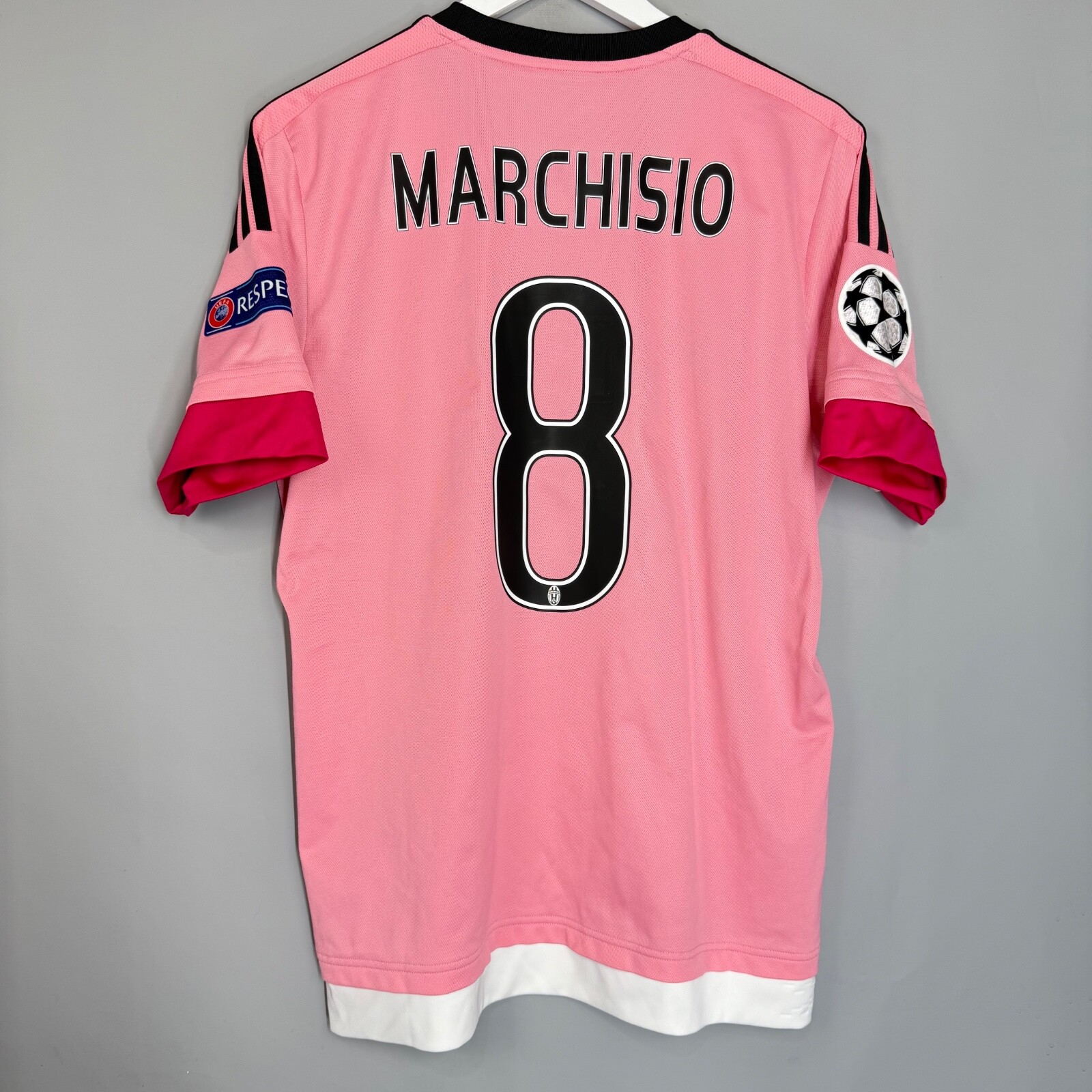 JUVENTUS 2015 2016 AWAY FOOTBALL SHIRT JERSEY ADIDAS S12846