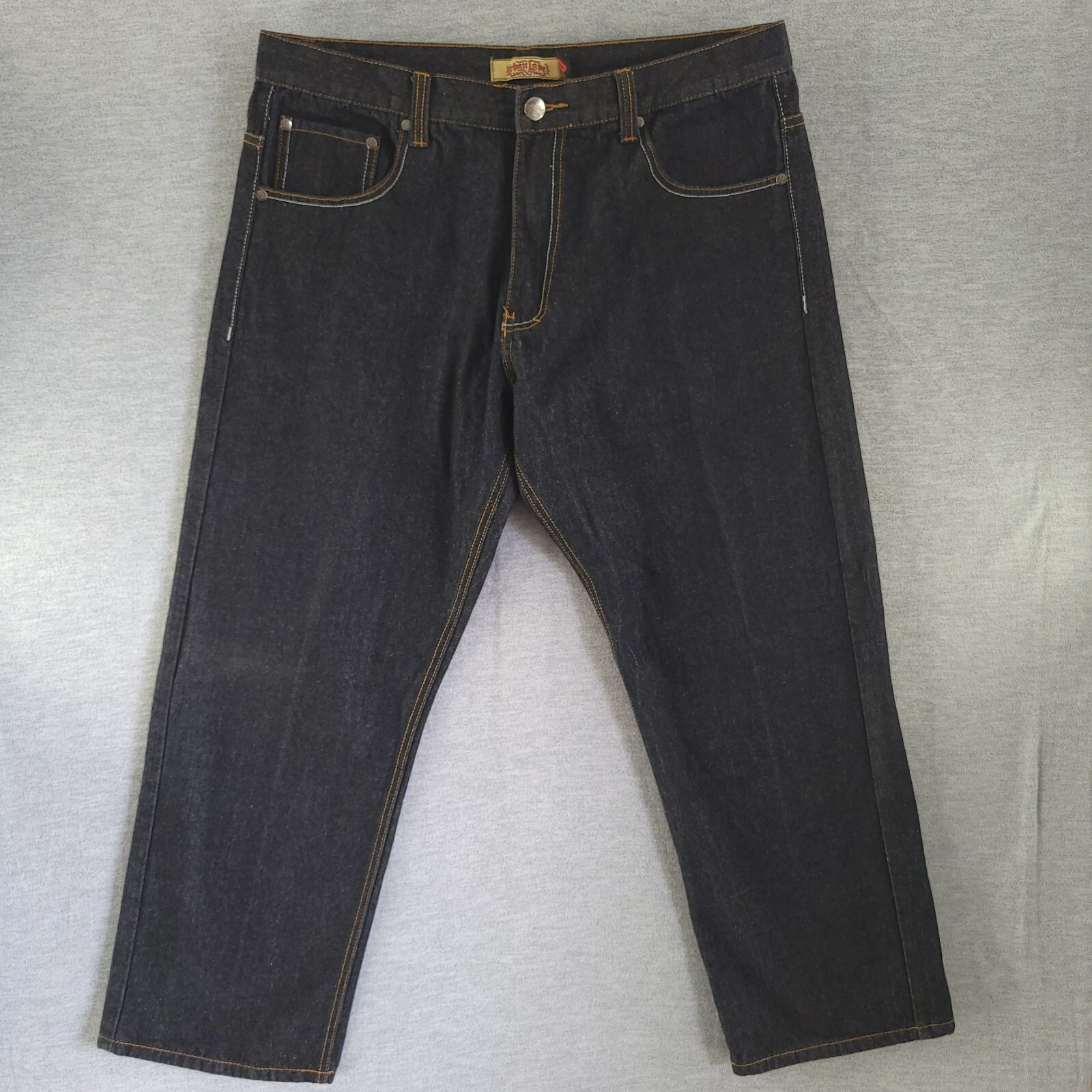 Urban Label Jeans Mens 40x31 Blue Denim Dark Wash