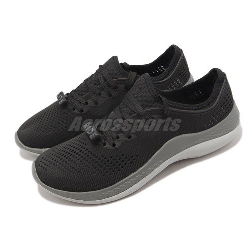 Женские повседневные туфли Crocs Literide 360 Pacer W Black Grey 206705-0DD