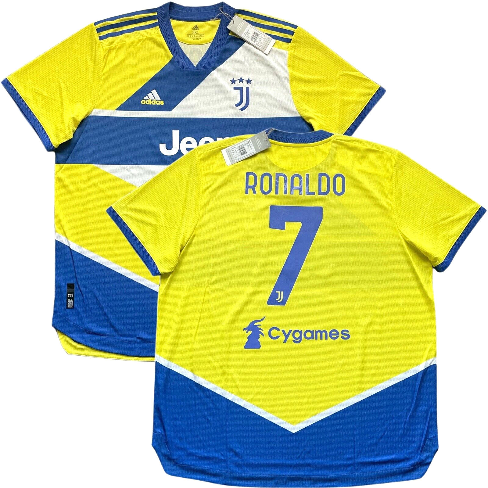 ユベントス RONALDO 7番 The number seven Juventus shirt of Cristiano Ronaldo