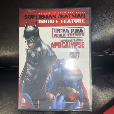 SUPERMAN/BATMAN DOUBLE FEATURE DVD Sealed Brand New 
