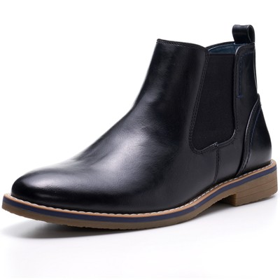 Pull Up Ankle Boot Genuine Leather Lined