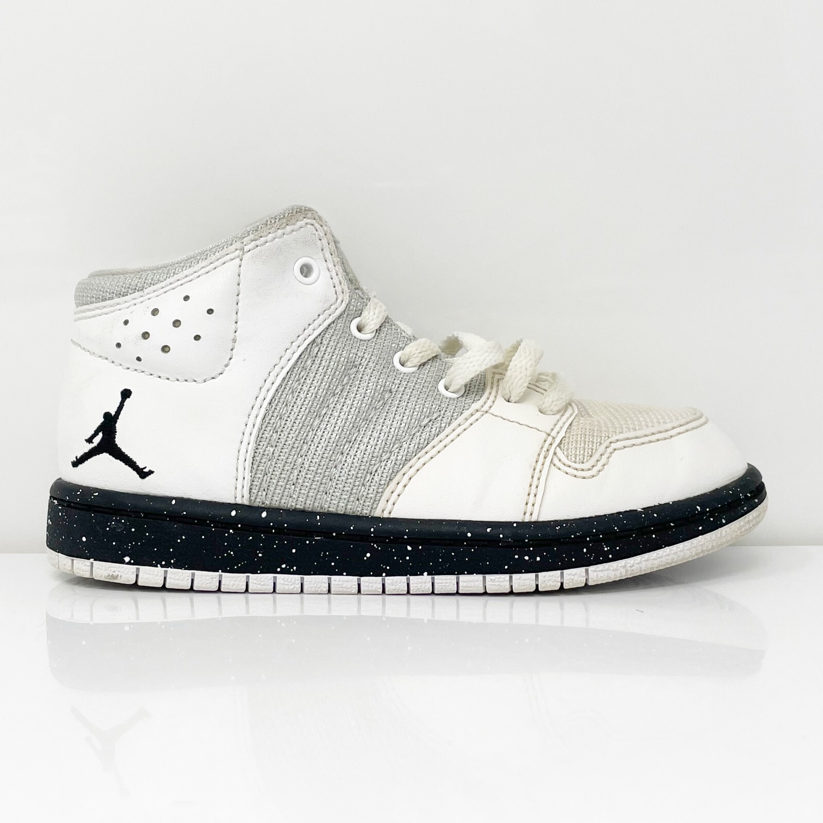 

Nike Boys Air Jordan 1 Flight 4 828243-100 Белые баскетбольные кроссовки Кроссовки 11C, Белый, Air Jordan 1 Flight 4