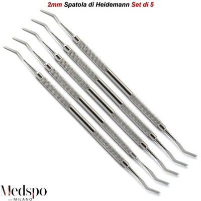 Composito Dentale Spatola di Heidemann 2mm Spatole per Modellare Miscelazione CE