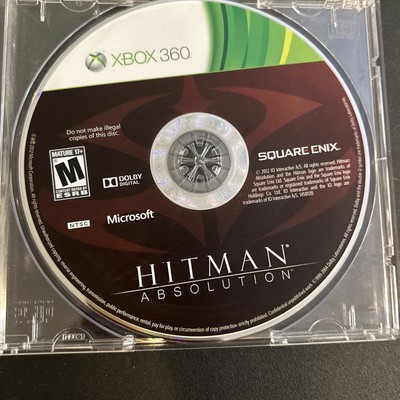 Hitman: Absolution (Microsoft Xbox 360) - DISC ONLY Video Game
