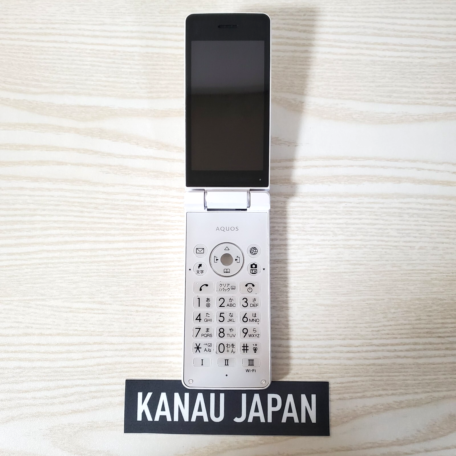 SHARP AQUOS 805SH Keitai 3 White Softbank flip phone Cell