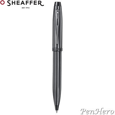 Sheaffer 100 Dark Gunmetal Lacquer Ballpoint Pen