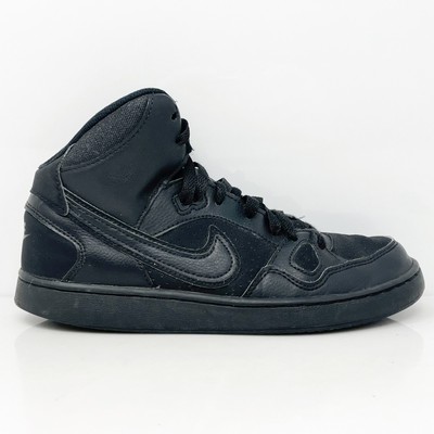 Черные баскетбольные кроссовки Nike Boys Son of Force Mid 615158-021, размер 6 лет