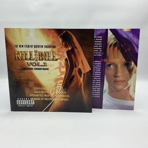 KILL BILL キルビル 2 プロモ Kill is Love バッグ 非売 Kill Bill Vol. 2 Original Soundtrack CD Promotional Copy