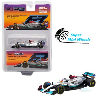 Tarmac Works 1:64 Mercedes-AMG F1 W13 E Miami Grand 2022 #63 George Russell