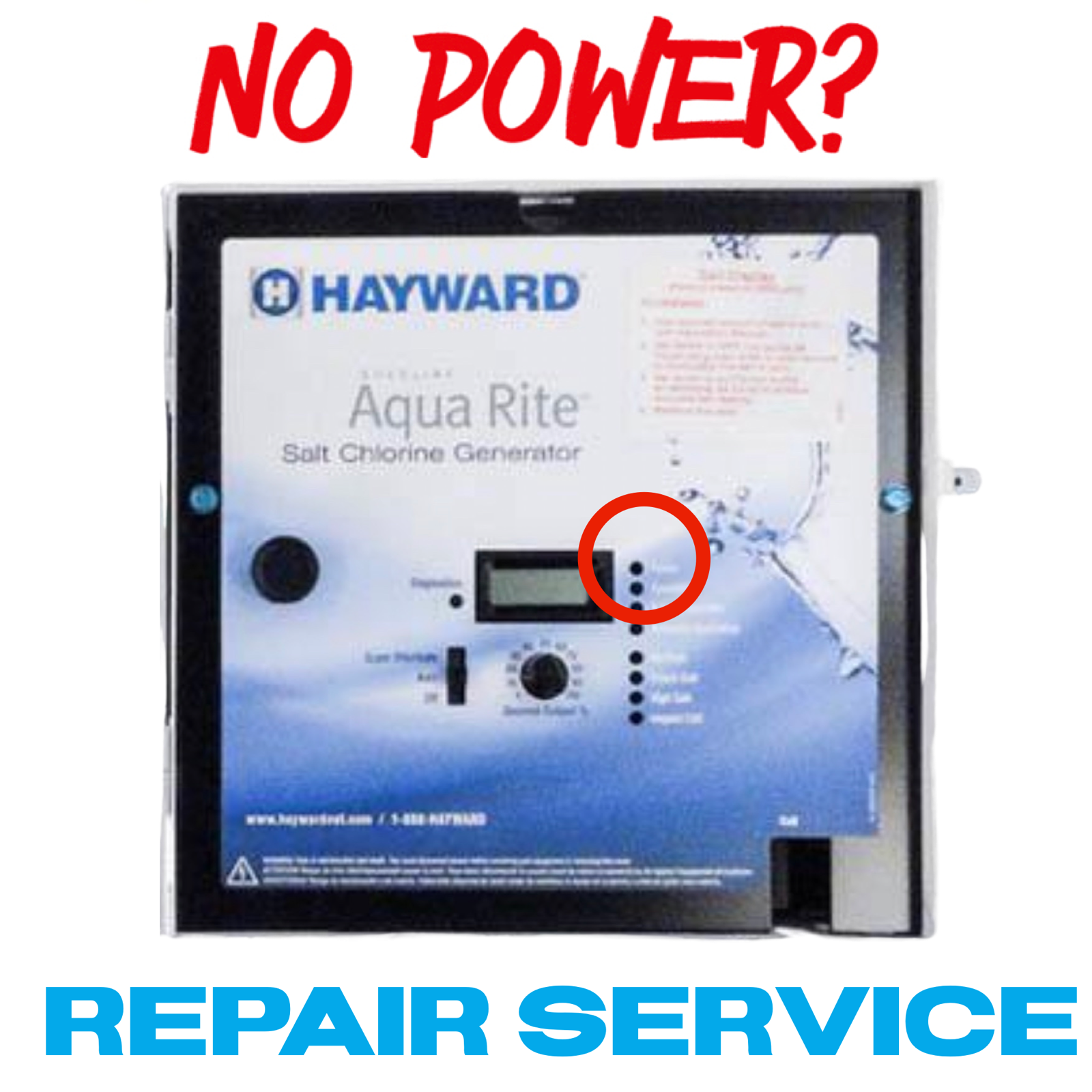 ①＊CURES＊ For Goldline AQUA-RITE REPAIR KIT Varistors, Fuses for GLX