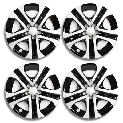 Set of 4 17'' Hub Caps Full R17 Wheel Covers For 2013-2018 Toyota Rav4 LE