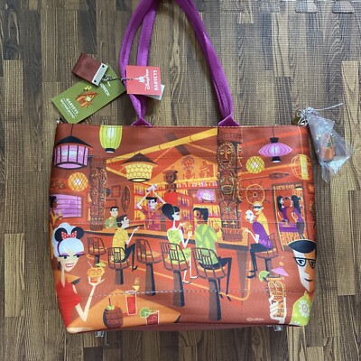 Harveys Trader Sam s Grotto SHAG In The Enchanted Tiki Bar Seatbelt Tote NWT