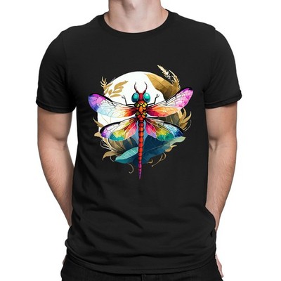 T-shirt Dragonfly Lover Cottagecore Insetto Amante della Natura Regalo Uomo...