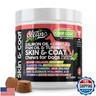 Clean Pets Salmon Oil Omega 3 Fish Oil for Dogs Skin and Coat Supplement | Dog Collagen Aloe Vera Biotin Keratin Flaxseed Nettle Leaf Sea Kelp Hyaluronic Acid Brewers Yeast Vitamin A - Coat Goat